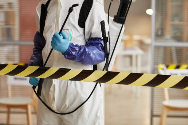 Professional Infectious Disease Decontamination technician working in Dixon, IL